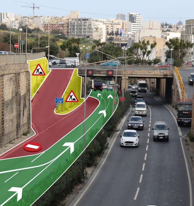 Triq Birkirkara u Ħamrun