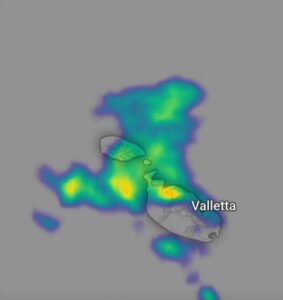 it-temp fil-belt valletta