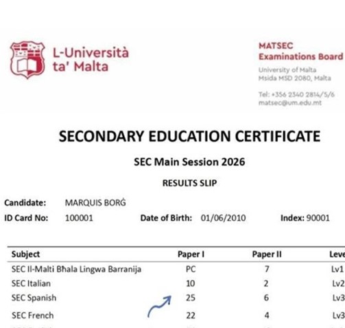 rizultati matsec